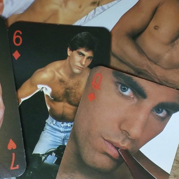 Chippendales Vintage Playing Cards Complete 52 Cards - Picture 1 of 4